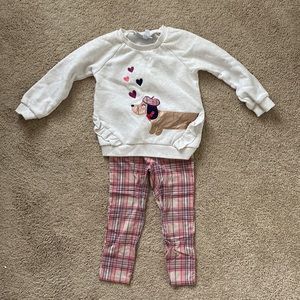 Kids Headquarters Long Sleeve Dog Set